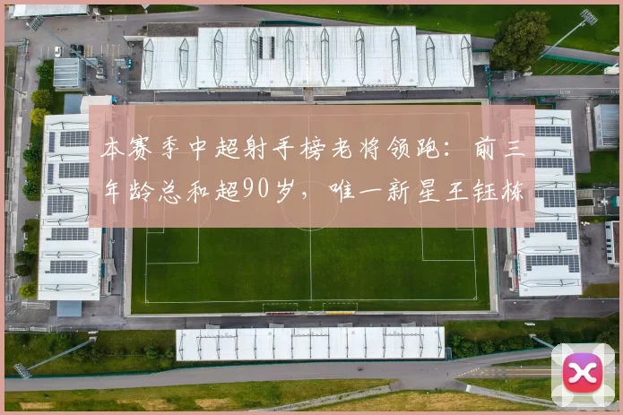 本赛季中超射手榜老将领跑:前三年龄总和超90岁,唯一新星王钰栋